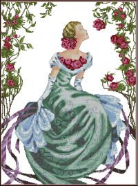 Вышивка крестом Леди мгла