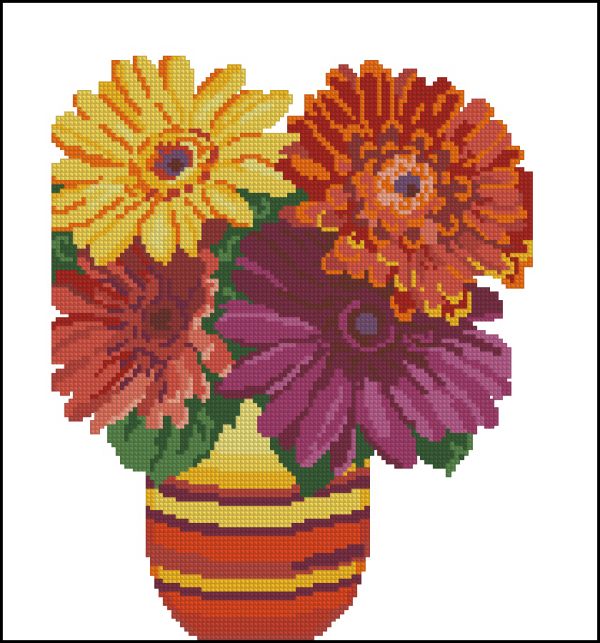 Вышивка крестом Ярче яркого