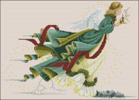 Вышивка крестом Ангел света