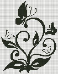 Бабочки на ростке