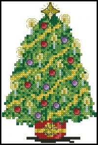 CS Card Shop Winter Cheer Tree with Candles