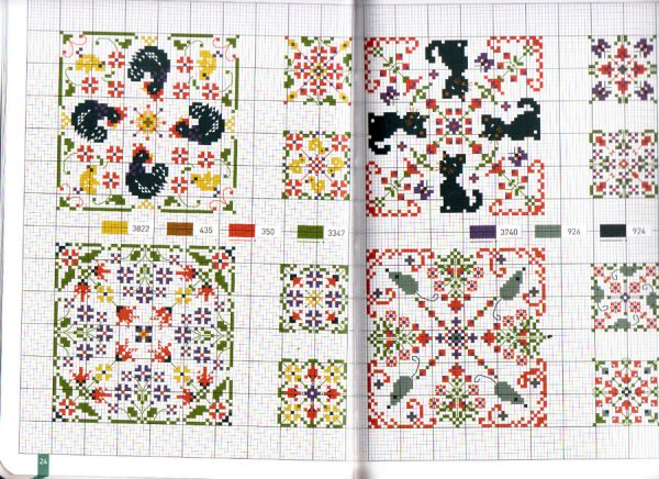 Вышивка крестом Мотивы для бикорню17