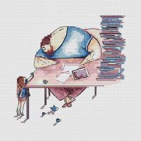 Вышивка крестом Угощайся!