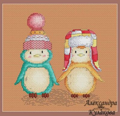 Вышивка крестом Друзья