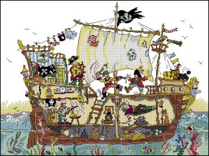 Пиратский корабль