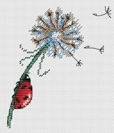 Вышивка крестом Майское