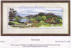 Вышивка крестом Вдалеке