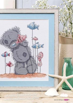 Тедди среди рыбок