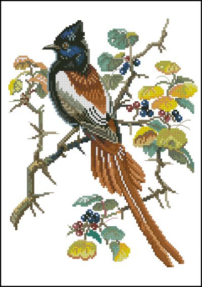 схема вышивка крестом ягодный охранник