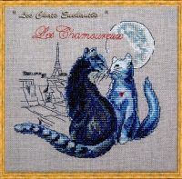 Вышивка крестом Nimuё Les Chamoureux