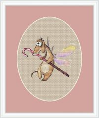 Вышивка крестом Фея!!