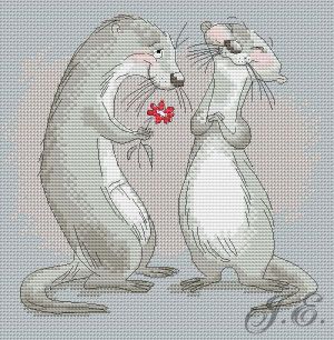 Влюбленные выдрочки