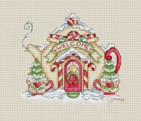 Вышивка крестом Пряничное чаепитие