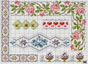 Вышивка крестом Орнамент 3