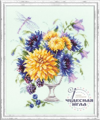 Вышивка крестом Летний букетик