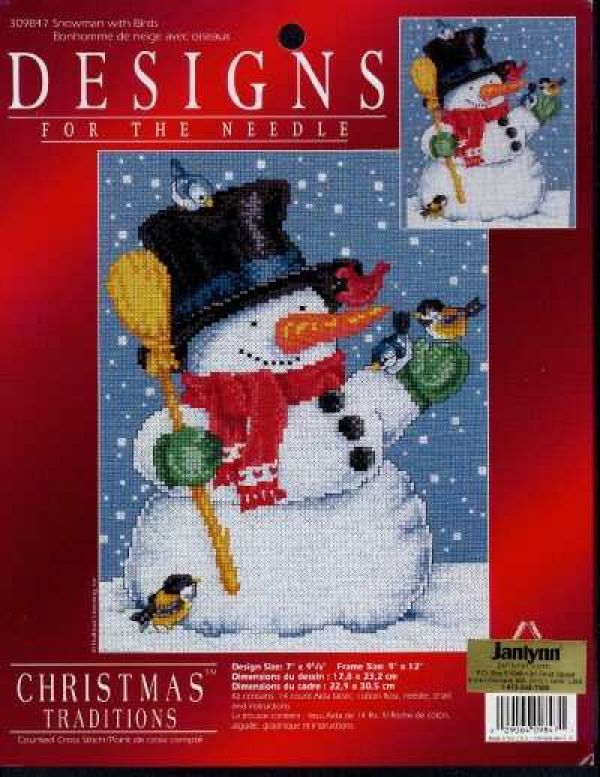 Вышивка крестом Зимние друзья