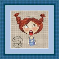 Вышивка крестом Рыжая